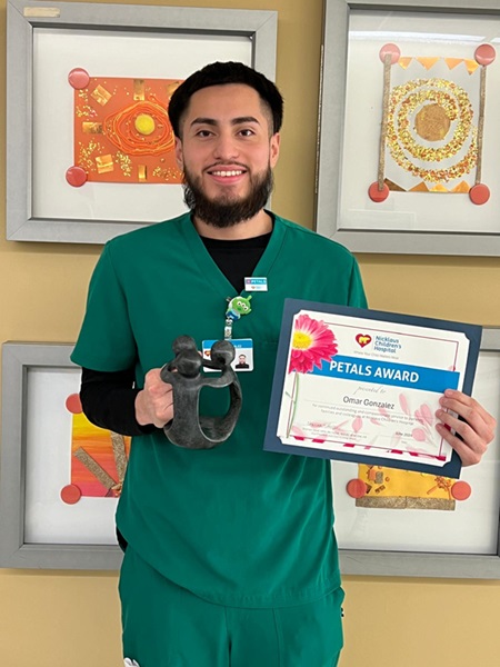 portrait of awarded leader.