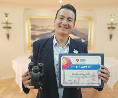 portrait of awarded leader.