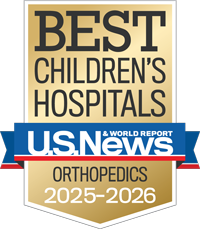 Recognized by U.S. News & World Report in Orthopedics
